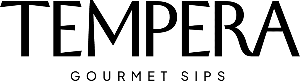 Logo noir tempera