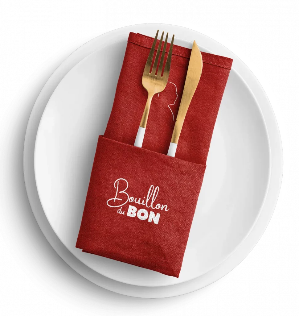 Assiette bouillon du bon